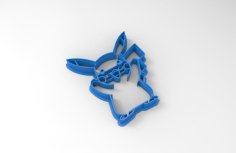 Poketmon-picachu Cookie Cutter 3D Printer Model