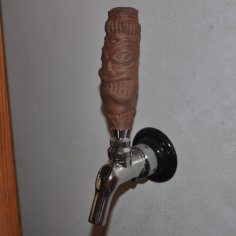 Tiki Tap Handle 3D Printer Model