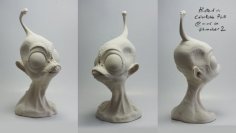 Ieyo Bust 3D Printer Model