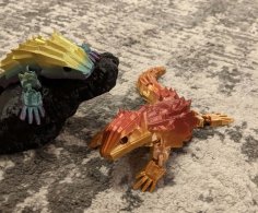 Remix – Armadillo Lizard – Stronger Limbs 3D Printer Model