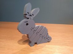 Flexi Rabbit With Strong Links 3D Printer Model