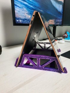 Laptop Tent Mode Stand 3D Printer Model