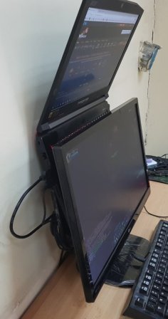 Laptop VESA Mount Shelf 3D Printer Model