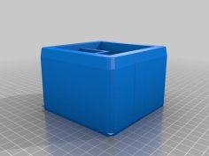 Pencil Holder With Box 3D Printer Model