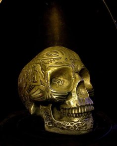 Celtic Skull 3D Printer Model