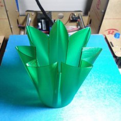 Cannabis Leaf Pencil Holder 3D Printer Model