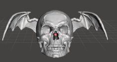 Avenged Sevenfold Skull 3D Printer Model