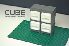 CUBE – Modular Organiser 3D Printer Model