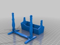 Swinging Cradle 1:12 SCALE 3D Printer Model