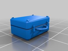 Basic Suitcase 3D Printer Model