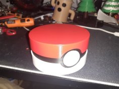 Pokeball Rounded Remix 3D Printer Model