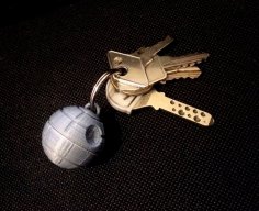 DeathStar Keychain 3D Printer Model