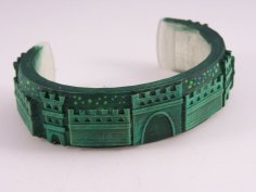 Castle Bracelet 3D Printer Model