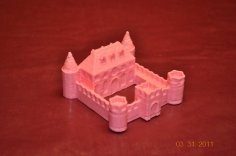 Miniature Castle 3D Printer Model