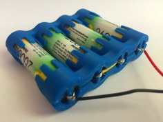 Battery Holders For AA 3D Printer Model