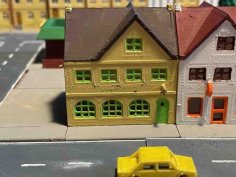 Village House 26 (typ B) – Pub „Gasthaus Zur Krone“ (z-scale) 3D Printer Model