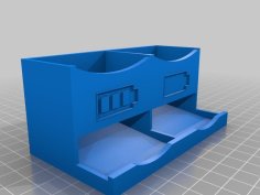 Pile AA Storage (Full/Empty) 3D Printer Model