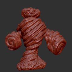 Air Elemental For D&D 3D Printer Model