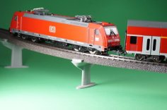 Customizable Pillar Set For Märklin H0 C-Track 3D Printer Model