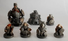 Dwarves Army (15mm) 3D Printer Model