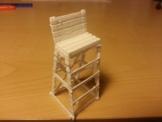 Lifeguard Stand 3D Printer Model