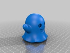 Happy Ghosty Aztec Death Whistle 3D Printer Model