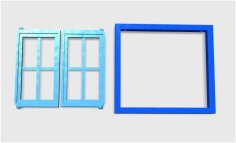 Functioning Miniature Window 3D Printer Model