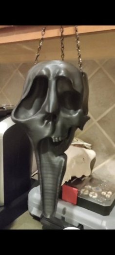 Ghost Face Hanging Planter 3D Printer Model