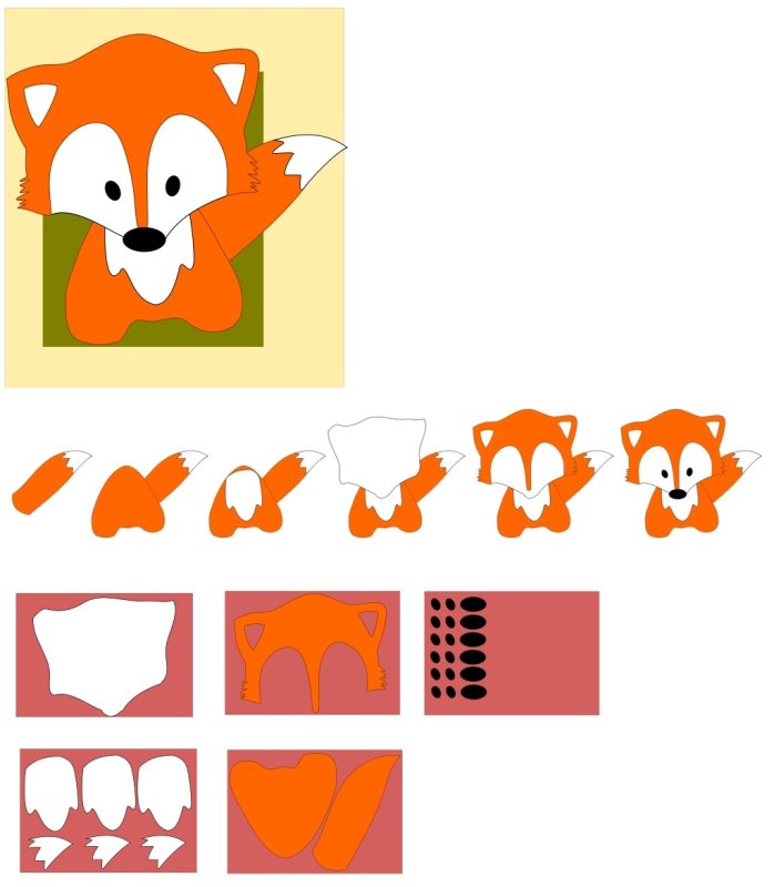 Laser Cut Fox SVG File