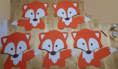 Laser Cut Fox SVG File