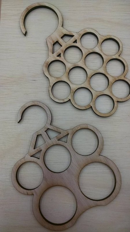 Laser Cut Scarf Organizers SVG File