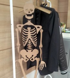 Laser Cut Human Skeleton