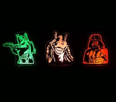 Laser Cut Star Wars 3D Illusion Lamp Free Vector