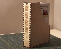 Laser Cut Magazine Holder Rack Free Vector