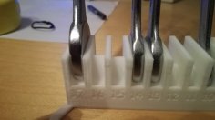 Simple Desk Tools Holder 3D Printer Model