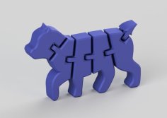 Flexi Puppy 3D Printer Model