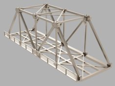 HO Scale Railway Bridge 3D Printer Model