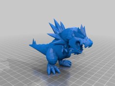 Tyrantrum (Pokemon XY Model) 3D Printer Model