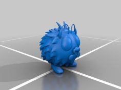 Venonat Pokemon EDLI3D 3D Printer Model