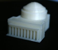 MIT Building 10 (Great Dome) 3D Printer Model