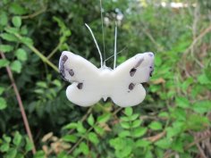 Cabbage Moth Butterfly 3D Printer Model