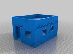 Small Desert House 3D Printer Model