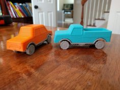 Bouncy Car 3D Printer Model