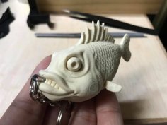 Fish – Keychain Version 3D Printer Model