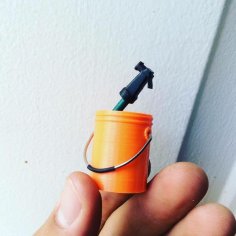 1:10 Scale Hose Nozzle 3D Printer Model