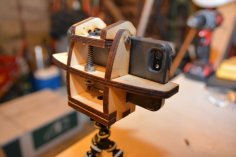 Laser Cut iPhone Tripod Mount with Quick Release