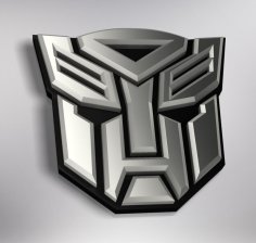 Transformers Autobot Logo 3D Printer Model