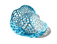 Voronoi Bowl 3D Printer Model