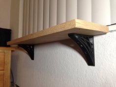 Shelf Bracket 3D Printer Model