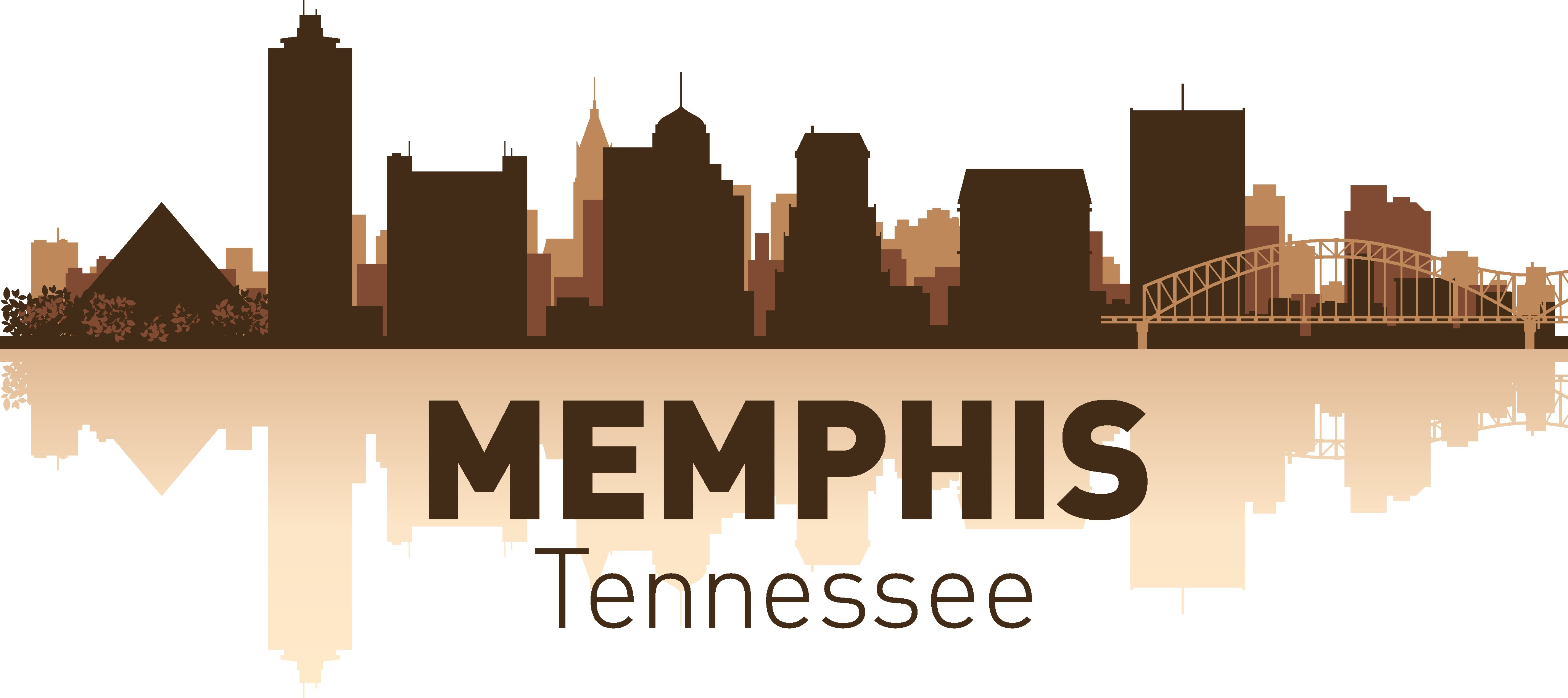 Memphis Skyline Free Vector